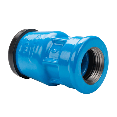 Raccordo ISO ghisa sferoidale con filettatura interna