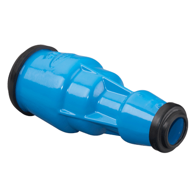 ISO fitting connector ductile iron, reduced