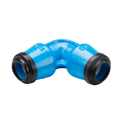 Elbow ISO fitting 90° ductile iron