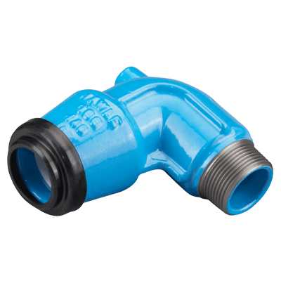 Elbow ISO fitting 90° ductile iron