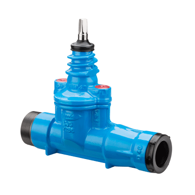 Service valve ductile iron ISO/thread/thread