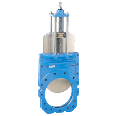 Knife gate valve