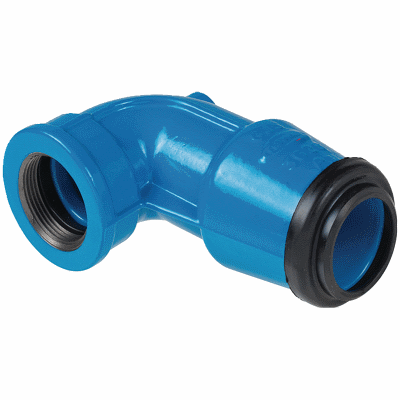 Steckfitting 90° Guss, mit Innengewinde