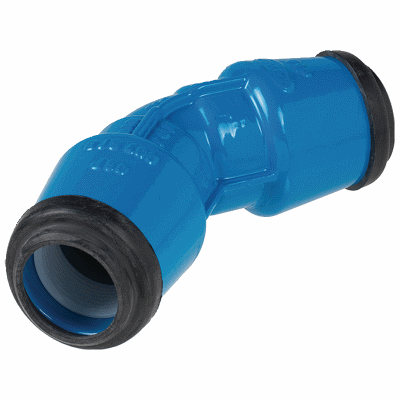 Steckfitting 45° Guss