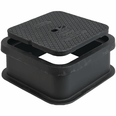 Surface box for Hawle-Combi