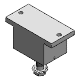 Rubber-metal bearing
