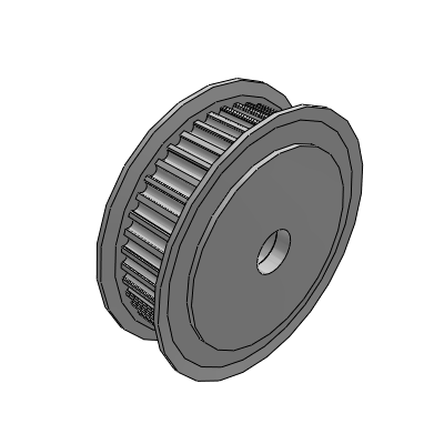 Keyless High Torque Timing Pulleys S3M Type