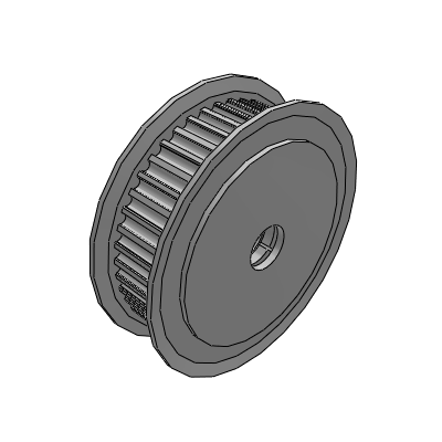 Keyless High Torque Timing Pulleys S3M Type