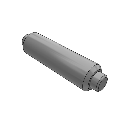 30 degree trapezoidal lead screw - step type at both ends