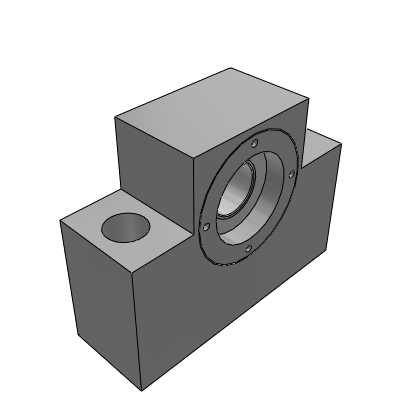 30 degree trapezoidal lead screw support assembly - support accessories
