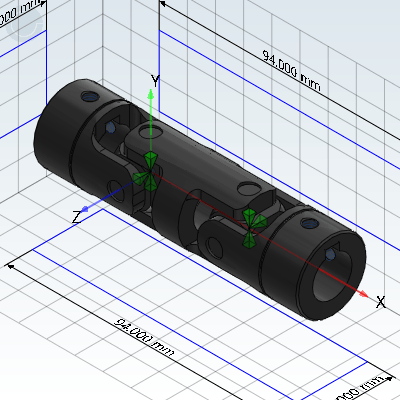 精密十字万向节-滚针轴承型/标准型