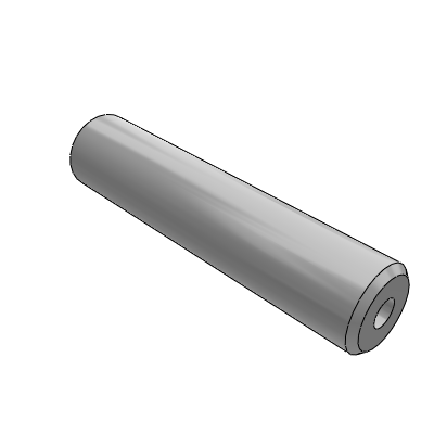 Guide shaft - Left end external thread type - Pipe type