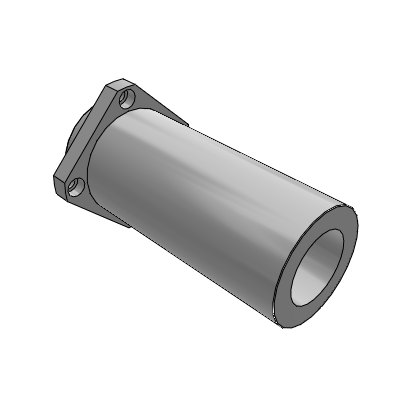 Linear bearings - flanged type - double lined embedded type