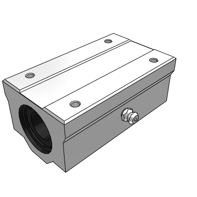 Linear bearing fixed seat assembly - Double lining type
