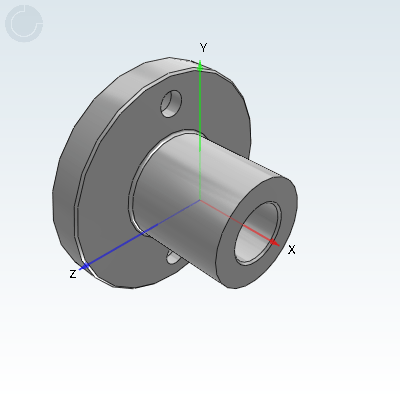 Oil-free bushing-cast iron type- flange type