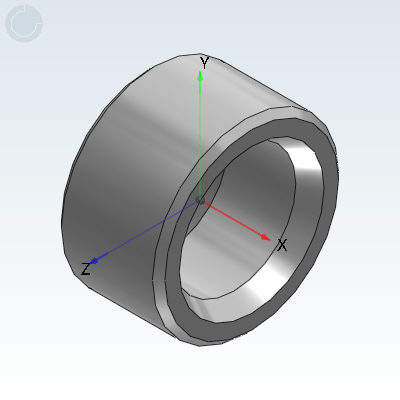 Oil-free bushing, composite layer high-precision type