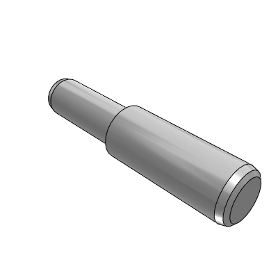 Step positioning pin - standard type/one end internal thread type