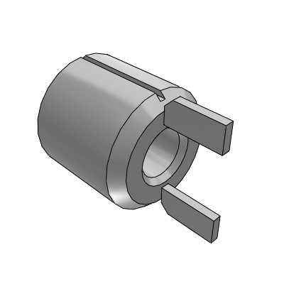 Thread sleeve - pin type - coarse thread type