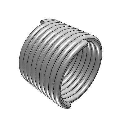 Thread sleeve - tongue less