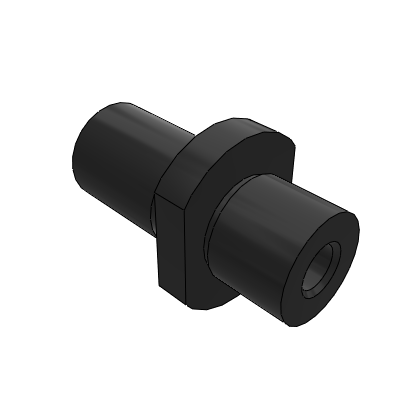 Cantilever pin external thread installation with internal thread standard type