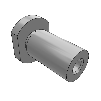 Cantilever pin bolt installation internal thread standard type