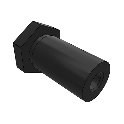 Cantilever pin bolt installation internal thread hexagon type