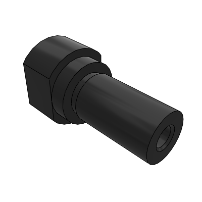 Cantilever pin bolt installation internal thread step type