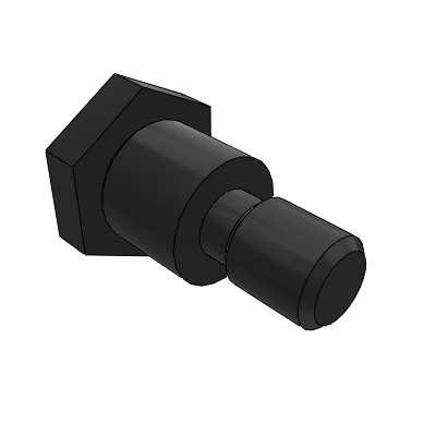 Cantilever pin bolt installation internal thread hexagon type