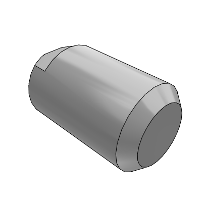 Hinge pin stop screw fixed type