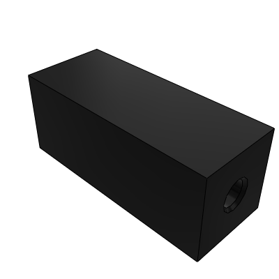 Internal thread at both ends of square strut l dimension thread designation type