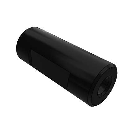 Internal thread at both ends of circular strut L-size fixed type