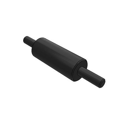 Circular pillar embedded type one end external thread one end internal thread step fixed type