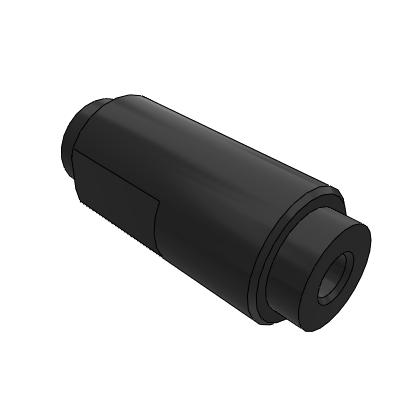 Circular pillar embedded type internal thread wrench at both ends, groove finger setting