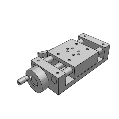Simple adjustment assembly of Axis X · Feed screw type · Heavy duty type