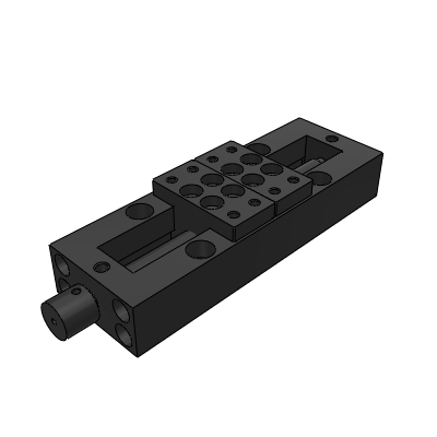 Simple adjustment components of Axis X · Feed screw type · Left and right thread type