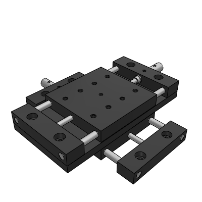 XY axis simple adjustment assembly · feed screw type · standard type