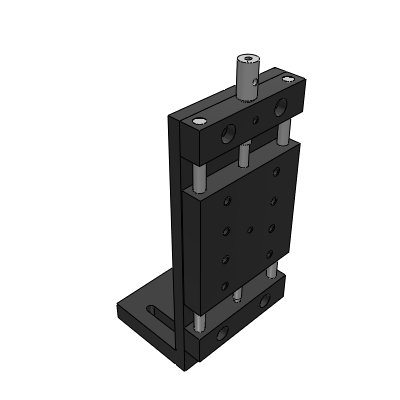 Z-axis simple adjustment assembly · feed screw type · standard type