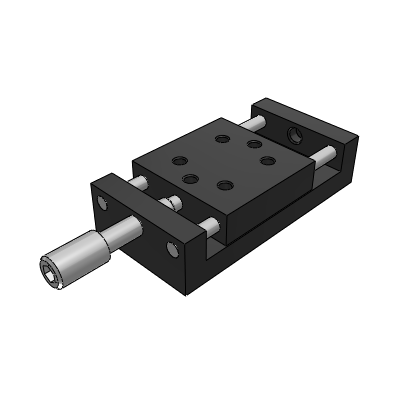 X-axis simple adjustment assembly · compression lead screw type · standard type