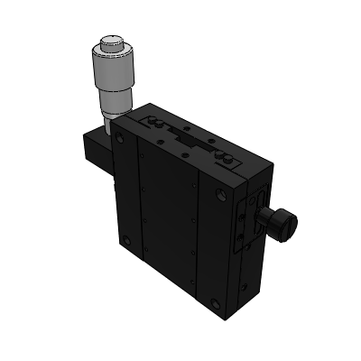 X-axis cross roller sliding table differential head driving aluminum alloy
