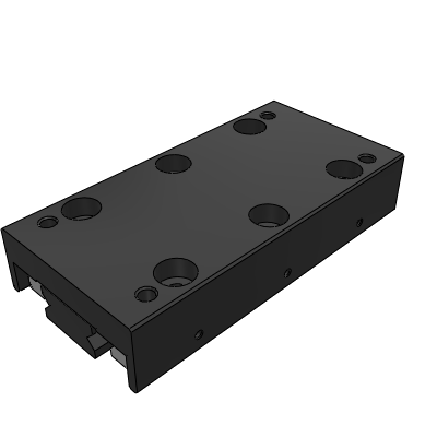 Cross roller slide - Screw hole type