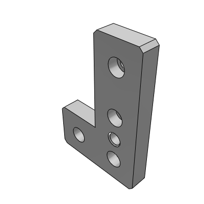 Foot cup connecting plate