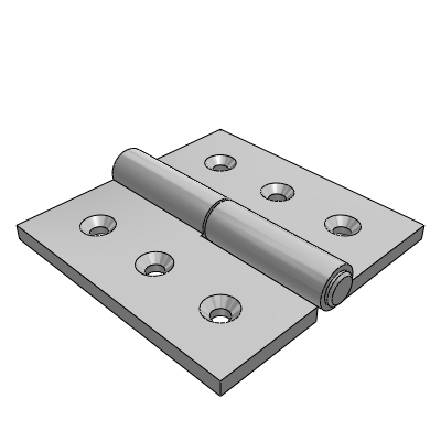 拆卸式铰链-平型·经济拔插型