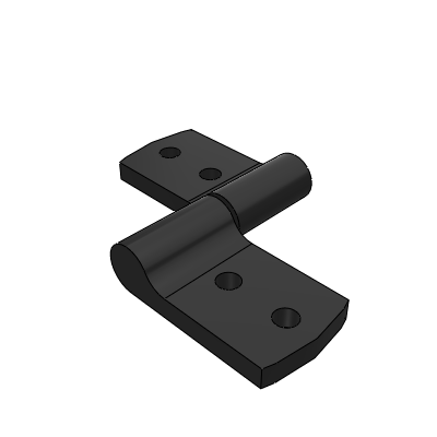 Flag type torque butterfly hinge - circular hole type/screw type · damping type · arbitrary angle positioning type