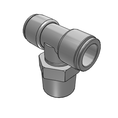 经济型快插接头-T型三通接头/Y型三通接头·S型(外螺纹)