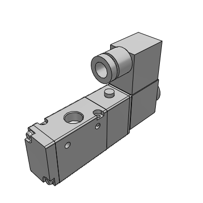 Electromagnetic valve, pilot operated, two position three way/3V200 series