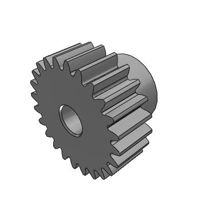 Spur gear - module 0.8