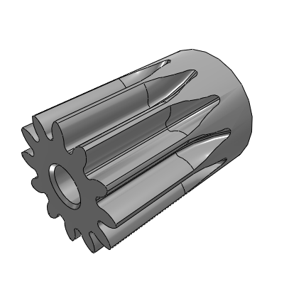 Spur gear - module 1.5