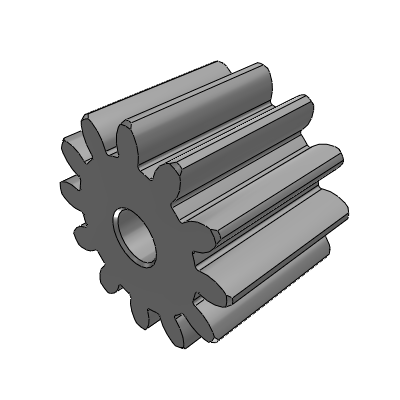 Spur gear - module 2.5
