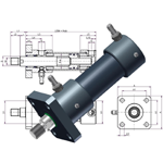 Standard cylinder series with inductive proximity switches