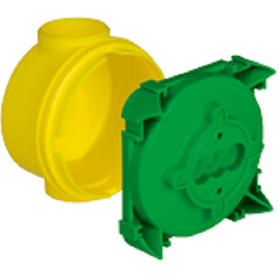 Betonbau Wandleuchten-Anschlussdose